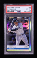 Aaron Judge 2019 Topps Chrome Refractors #100 (PSA 10) at PristineAuction.com