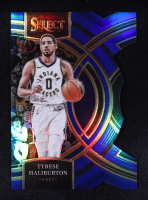 Tyrese Haliburton 2023-24 Select Prizms Blue Die-Cut #172 #089/249 at PristineAuction.com