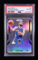 Stephen Curry 2024-25 Panini Prizm Dominance Prizms Silver #21 (PSA 10) at PristineAuction.com