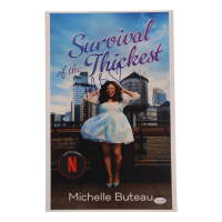 Michelle Buteau Signed "Survival of the Thickest" 11x17 Photo (ACOA) at PristineAuction.com