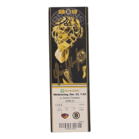Tim Thomas Signed 2009 Bruins Ticket (Thomas) at PristineAuction.com