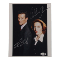 Robert Patrick & Gillian Anderson Signed "The X-Files" 8x10 Photo (JSA) at PristineAuction.com