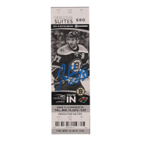 Patrice Bergeron Signed 2015 Bruins Ticket (Bergeron) at PristineAuction.com