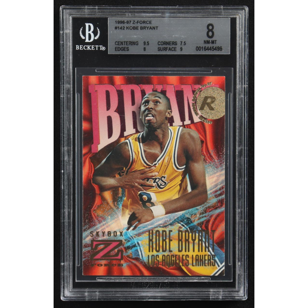 Kobe Bryant 1996-97 Z-Force #142 RC (BGS 8) at PristineAuction.com