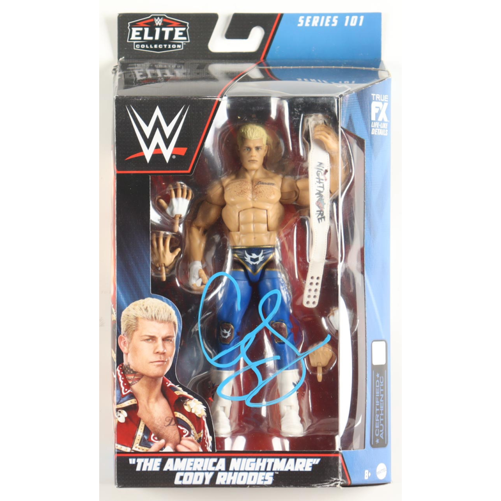 Cody Rhodes Signed WWE Elite Collection Action Figure (Beckett) at PristineAuction.com
