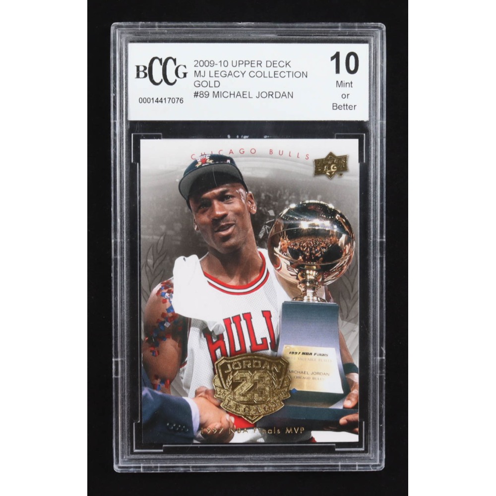 Michael Jordan 2009-10 Upper Deck Michael Jordan Legacy Collection Gold #89 (BCCG 10) at PristineAuction.com