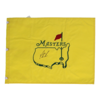Patrick Reed Signed Masters Tournament Pin Flag (PSA) at PristineAuction.com