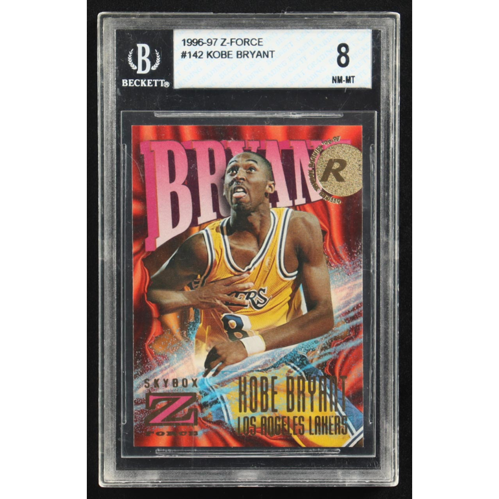 Kobe Bryant 1996-97 Z-Force #142 RC (BGS 8) at PristineAuction.com