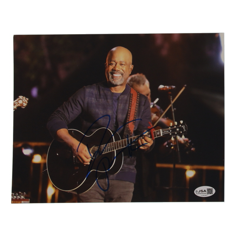 Darius Rucker Signed 8x10 Photo (JSA) at PristineAuction.com Darius Rucker Signed 8x10 Photo (JSA) at PristineAuction.com