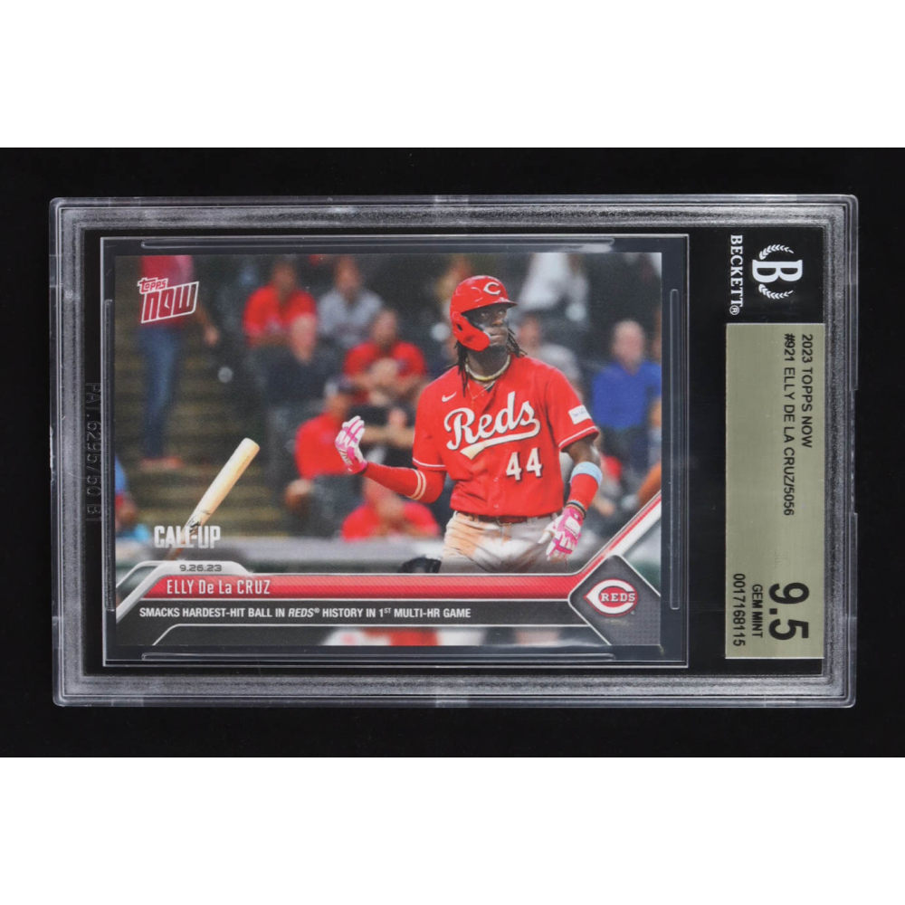 Elly De La Cruz 2023 Topps Now #921 RC (BGS 10) at PristineAuction.com