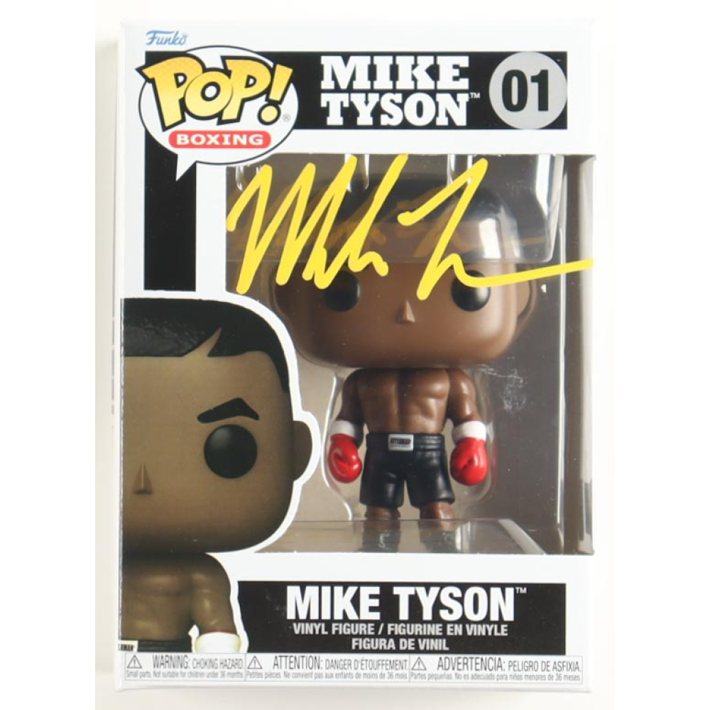 Mike Tyson Signed #01 Funko Pop! Vinyl Figure (Beckett & Fiterman) at PristineAuction.com