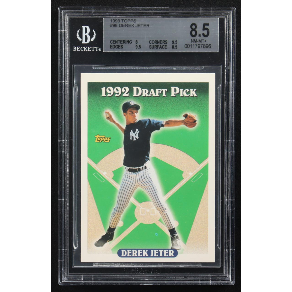 Derek Jeter 1993 Topps #98 RC (BGS 8.5) at PristineAuction.com