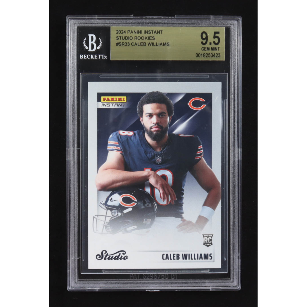 Caleb Williams 2024 Panini Instant Studio Rookies #SR33 RC (BGS 9.5) at PristineAuction.com