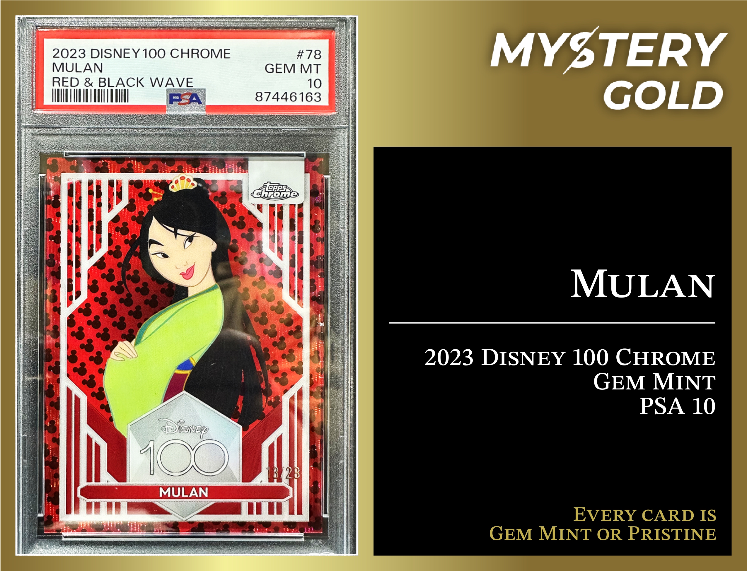 MYSTERY GOLD PRESENTS - Disney GEM MINT EDITION SERIES 1 MYSTERY BOX / PACK - CONTAINS 1 PSA/BGS/CGC/SGC GEM MINT OR PRISTINE OF THE BEST CHARACTERS! at PristineAuction.com MYSTERY GOLD PRESENTS - Disney GEM MINT EDITION SERIES 1 MYSTERY BOX / PACK - CONTAINS 1 PSA/BGS/CGC/SGC GEM MINT OR PRISTINE OF THE BEST CHARACTERS! at PristineAuction.com