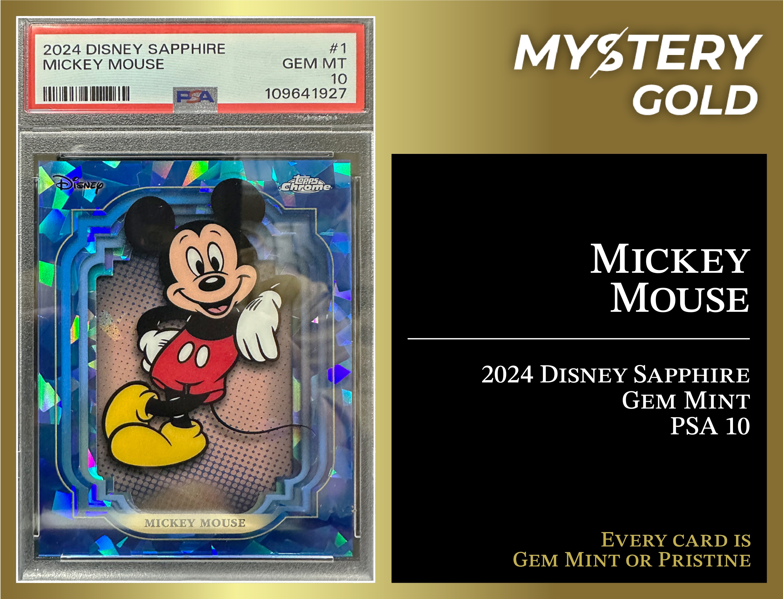 MYSTERY GOLD PRESENTS - Disney GEM MINT EDITION SERIES 1 MYSTERY BOX / PACK - CONTAINS 1 PSA/BGS/CGC/SGC GEM MINT OR PRISTINE OF THE BEST CHARACTERS! at PristineAuction.com MYSTERY GOLD PRESENTS - Disney GEM MINT EDITION SERIES 1 MYSTERY BOX / PACK - CONTAINS 1 PSA/BGS/CGC/SGC GEM MINT OR PRISTINE OF THE BEST CHARACTERS! at PristineAuction.com