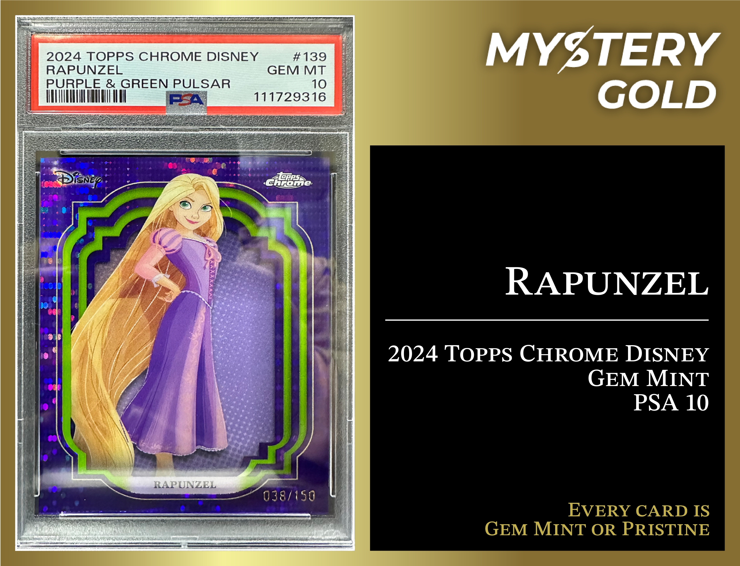 MYSTERY GOLD PRESENTS - Disney GEM MINT EDITION SERIES 1 MYSTERY BOX / PACK - CONTAINS 1 PSA/BGS/CGC/SGC GEM MINT OR PRISTINE OF THE BEST CHARACTERS! at PristineAuction.com MYSTERY GOLD PRESENTS - Disney GEM MINT EDITION SERIES 1 MYSTERY BOX / PACK - CONTAINS 1 PSA/BGS/CGC/SGC GEM MINT OR PRISTINE OF THE BEST CHARACTERS! at PristineAuction.com