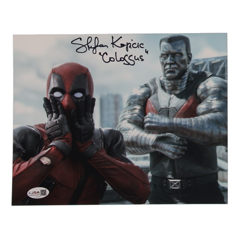 Stefan Kapicic Signed "Deadpool" 8x10 Photo Inscribed "Colossus" (JSA) at PristineAuction.com Stefan Kapicic Signed "Deadpool" 8x10 Photo Inscribed "Colossus" (JSA) at PristineAuction.com
