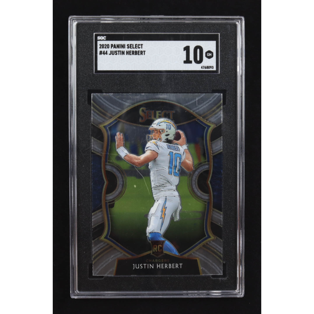 Justin Herbert 2020 Select #44 RC (SGC 10) at PristineAuction.com