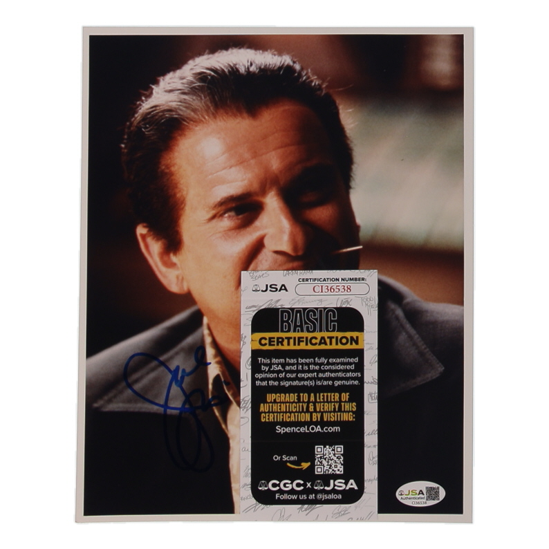 Joe Pesci Signed "Casino" 8x10 Photo (JSA) at PristineAuction.com Joe Pesci Signed "Casino" 8x10 Photo (JSA) at PristineAuction.com