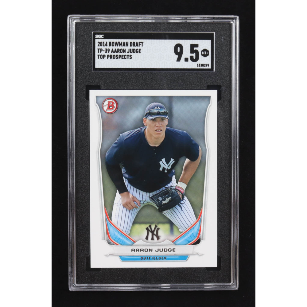 Aaron Judge 2014 Bowman Draft Top Prospects #TP39 RC (SGC 9.5) at PristineAuction.com