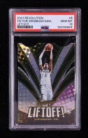 Victor Wembanyama 2023-24 Panini Revolution Liftoff #6 RC (PSA 10) at PristineAuction.com