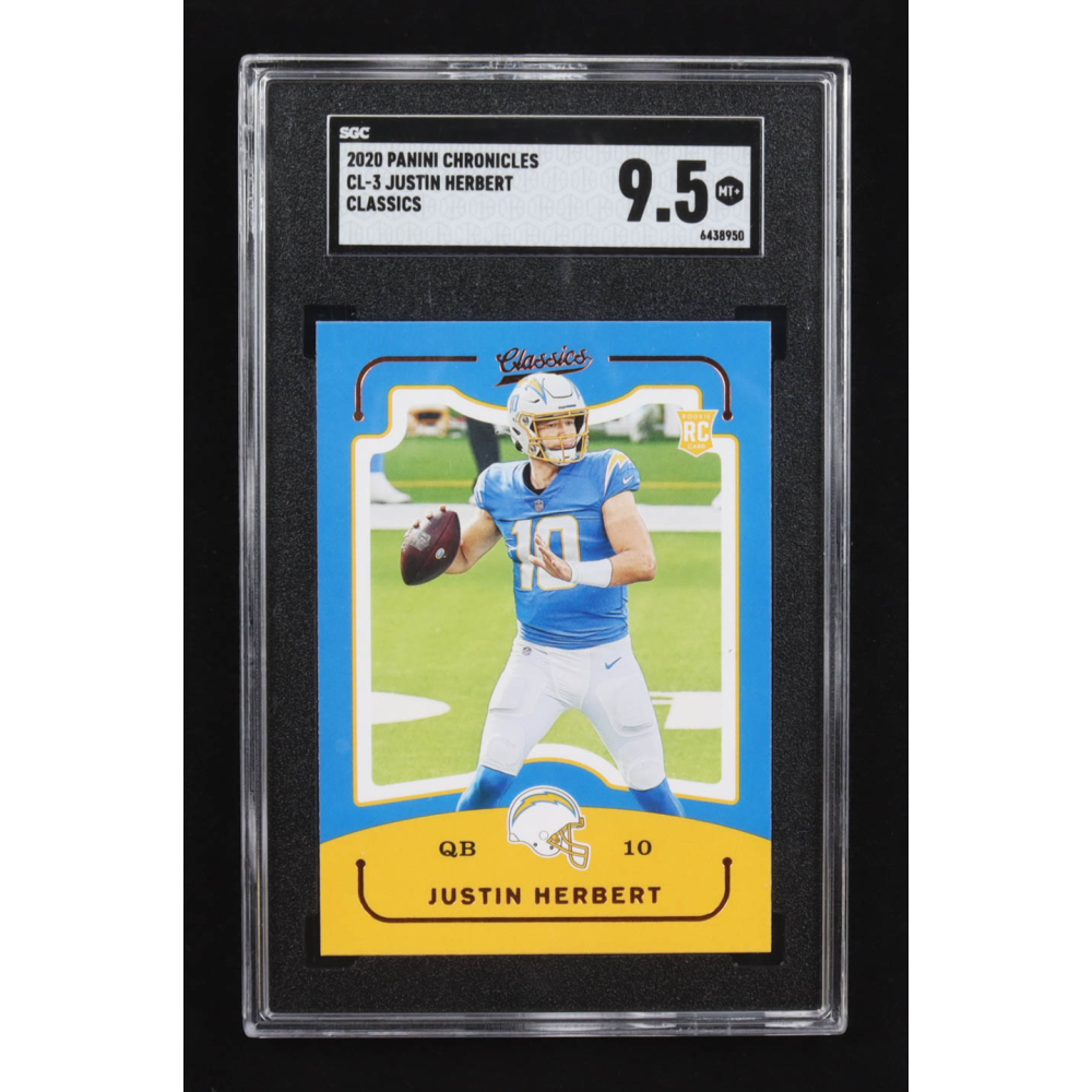 Justin Herbert 2020 Classics #3 RC (SGC 9.5) at PristineAuction.com