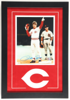 Pete Rose Signed Custom Framed Photo Display (JSA & Rose) at PristineAuction.com