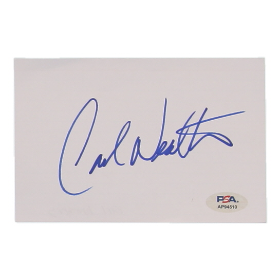 Carl Weathers Signed Cut (PSA) at PristineAuction.com Carl Weathers Signed Cut (PSA) at PristineAuction.com