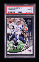 Tom Brady 2004 Sweet Spot #57 (PSA 10) at PristineAuction.com