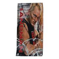 The Sandman Signed WWE 11.5x23.5 Photo Banner (Authentic Ink) at PristineAuction.com