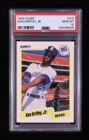 Ken Griffey Jr. 1990 Fleer #513 (PSA 10) at PristineAuction.com