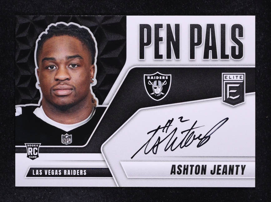 Ashton Jeanty 2025 Elite Pen Pals #6 RC at PristineAuction.com Ashton Jeanty 2025 Elite Pen Pals #6 RC at PristineAuction.com