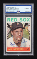 Carl Yastrzemski Signed 1964 Topps #210 (PSA | Autograph Graded PSA 10) at PristineAuction.com