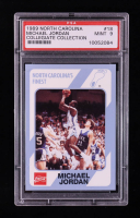 Michael Jordan 1989-90 North Carolina Collegiate Collection #18 (PSA 9) at PristineAuction.com