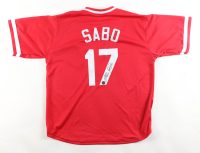 Chris Sabo Signed Jersey (Authentic Ink) at PristineAuction.com