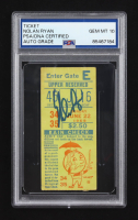 Nolan Ryan Signed 1969 Mets Vs Nationals Shea Stadium Game Ticket (PSA | Autograph Graded PSA 10) at PristineAuction.com