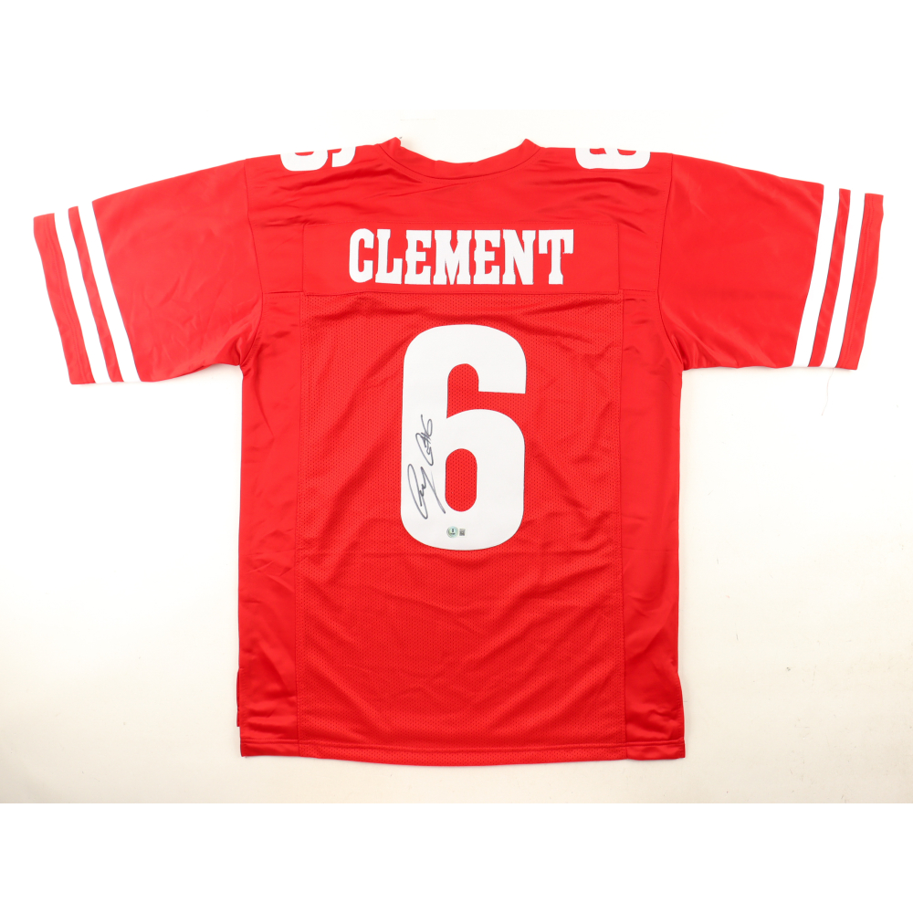 Corey Clement Signed Jersey (Beckett) at PristineAuction.com