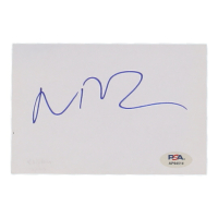 Nicolas Cage Signed Cut (PSA) at PristineAuction.com