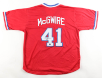 Mark McGwire Signed Jersey (Authentic Ink) at PristineAuction.com