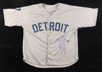 Denny McLain Signed Jersey With Multiple Career Stat Inscriptions (Authentic Ink) at PristineAuction.com