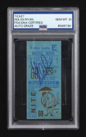 Nolan Ryan Signed 1969 Mets Vs Nationals Shea Stadium Game Ticket (PSA | Autograph Graded PSA 10) at PristineAuction.com