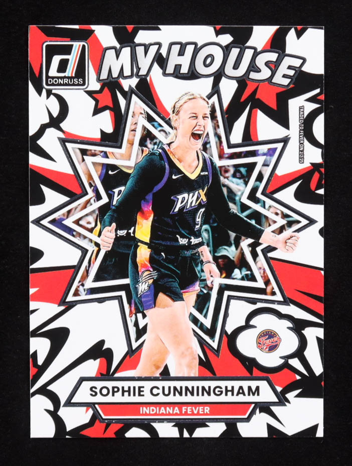 Sophie Cunningham 2025 Donruss WNBA My House #19 at PristineAuction.com Sophie Cunningham 2025 Donruss WNBA My House #19 at PristineAuction.com