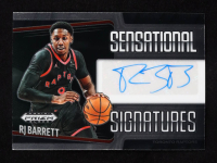 RJ Barrett 2024-25 Panini Prizm Black Sensational Signatures #85 at PristineAuction.com