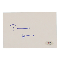 Terence Stamp Signed Cut (PSA) at PristineAuction.com