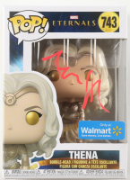 Angelina Jolie Signed "Eternals" #743 Thena Bobble-Head Funko Pop! Vinyl Figure (Beckett) at PristineAuction.com