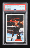 Mike Tyson 1987 A Question of Sport UK (PSA) at PristineAuction.com