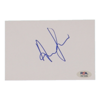 Andrew Lincoln Signed Cut (PSA) at PristineAuction.com