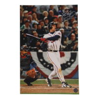 David Justice Signed Yankees 11x17 Photo Inscribed "2000 WSC" (Authentic Ink) at PristineAuction.com