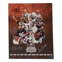 Bengals Ring of Honor 11x14 Photo Signed by Lemar Parrish, Ken Anderson, Tim Krumrie & Isaac Curtis (Authentic Ink) at PristineAuction.com