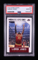 LeBron James 2015-16 Hoops #14C (PSA 10) at PristineAuction.com